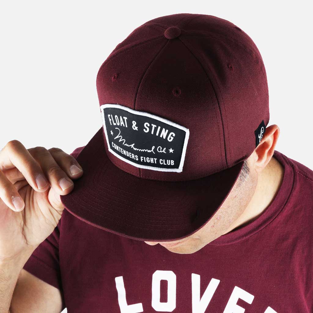 MUHAMMAD ALI FLOAT & STING SNAPBACK - Contenders Clothing