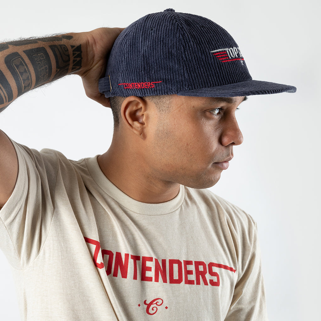 Top Gun Logo Corduroy Hat | Contenders Clothing