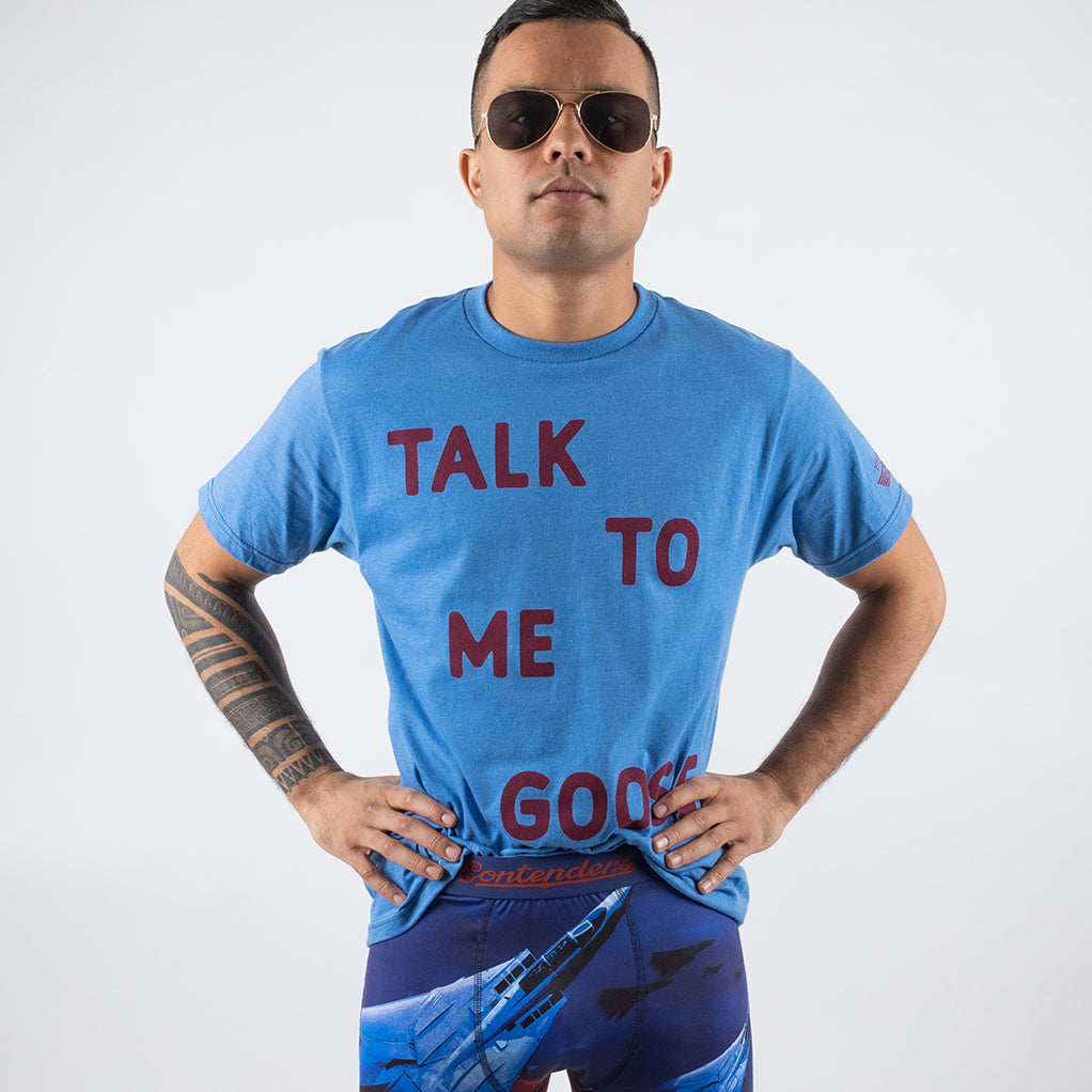 Top Gun Talk to Me Goose Shirt | Action Fiction | T-Shirt